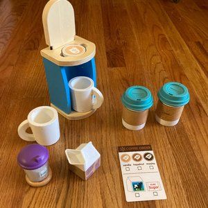 Melissa and Doug Play Food Coffee and Grill Out Condiments